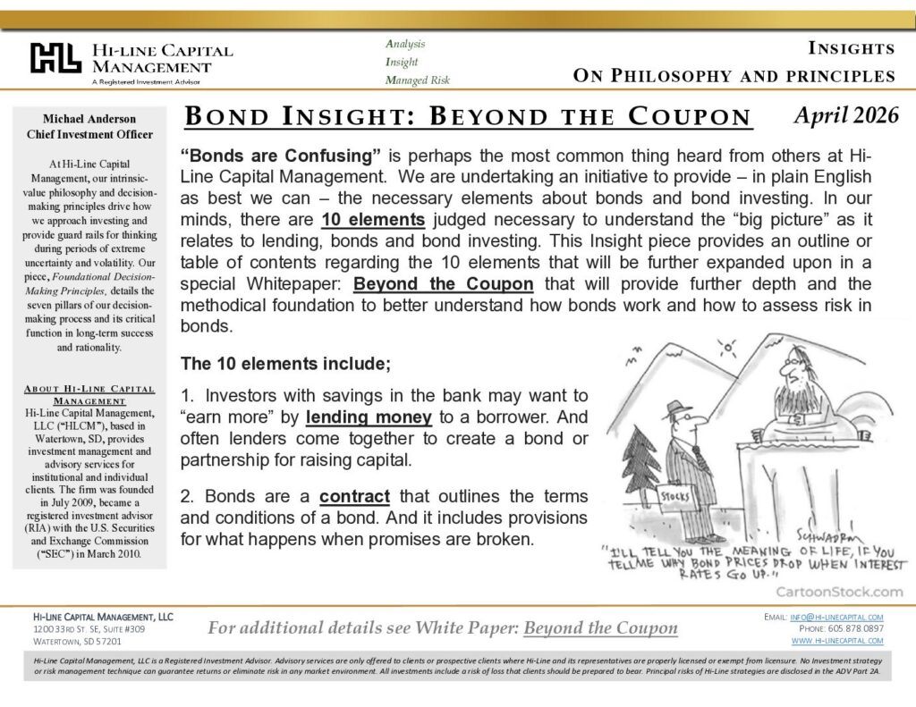 BOND-INSIGHT-BEYOND-THE-COUPON-pdf | | Hi-Line Capital Management