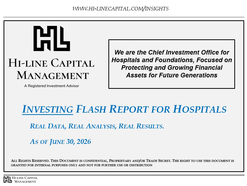 Hi Line Capital, investment management services, institutional asset management, hospital financial management, RIA inve